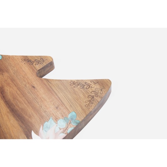 🌺 Last One! 🌺 New Pioneer Woman Acacia Christmas Tree Charcuterie Cutting Board - Picture 7 of 8